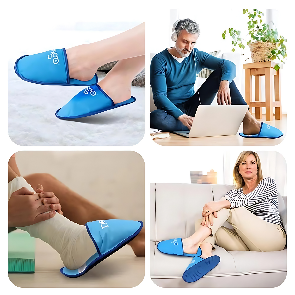 Neuropathy Hot & Cold Therapy Slippers