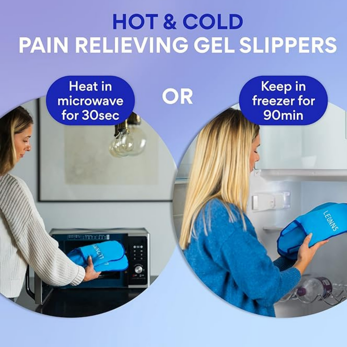 Neuropathy Hot & Cold Therapy Slippers