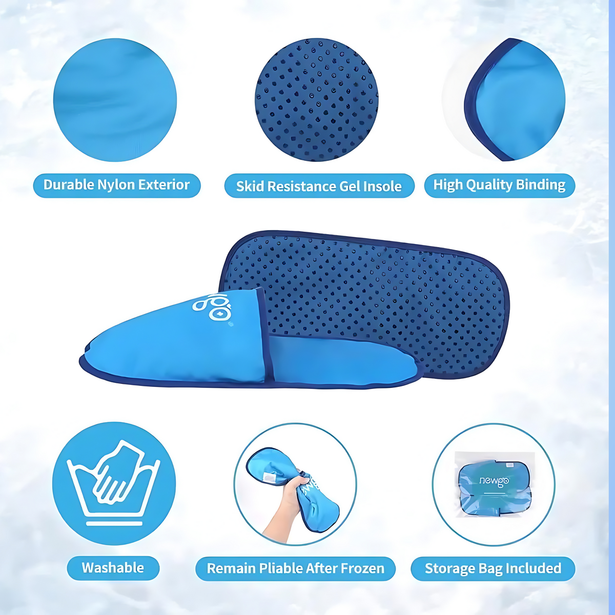 Neuropathy Hot & Cold Therapy Slippers