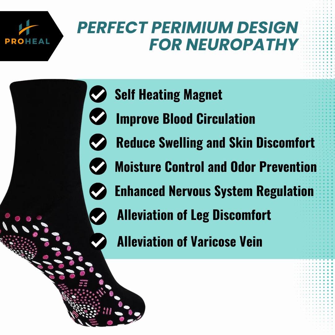 TMS Heat & Magnetic Neuropathy Socks