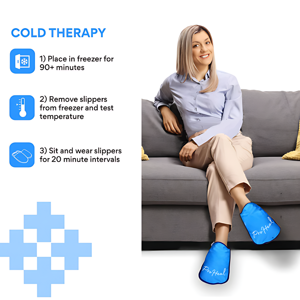 Neuropathy Hot & Cold Therapy Slippers