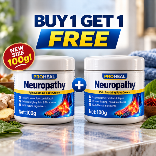 Neuropathy Nerve Healing Cream with R-Alpha Lipoic Acid and Magnesium (Buy 1 get 1 FREE!)