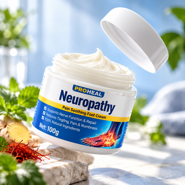 Neuropathy Nerve Healing Cream with R-Alpha Lipoic Acid and Magnesium (Buy 1 get 1 FREE!)