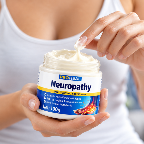 Neuropathy Nerve Healing Cream with R-Alpha Lipoic Acid and Magnesium (Buy 1 get 1 FREE!)