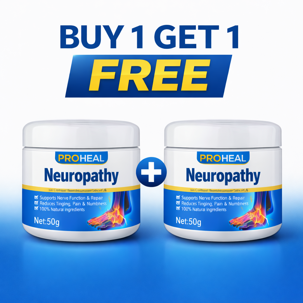 🎁 Neuropathy Nerve Healing Cream (Buy 1 get 1 FREE) (100% off)