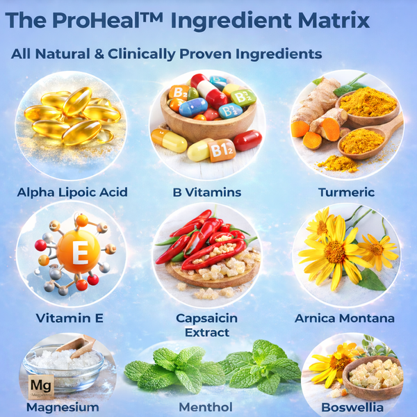 Neuropathy Nerve Healing Cream with Magnesium and 9+ effective Ingredients