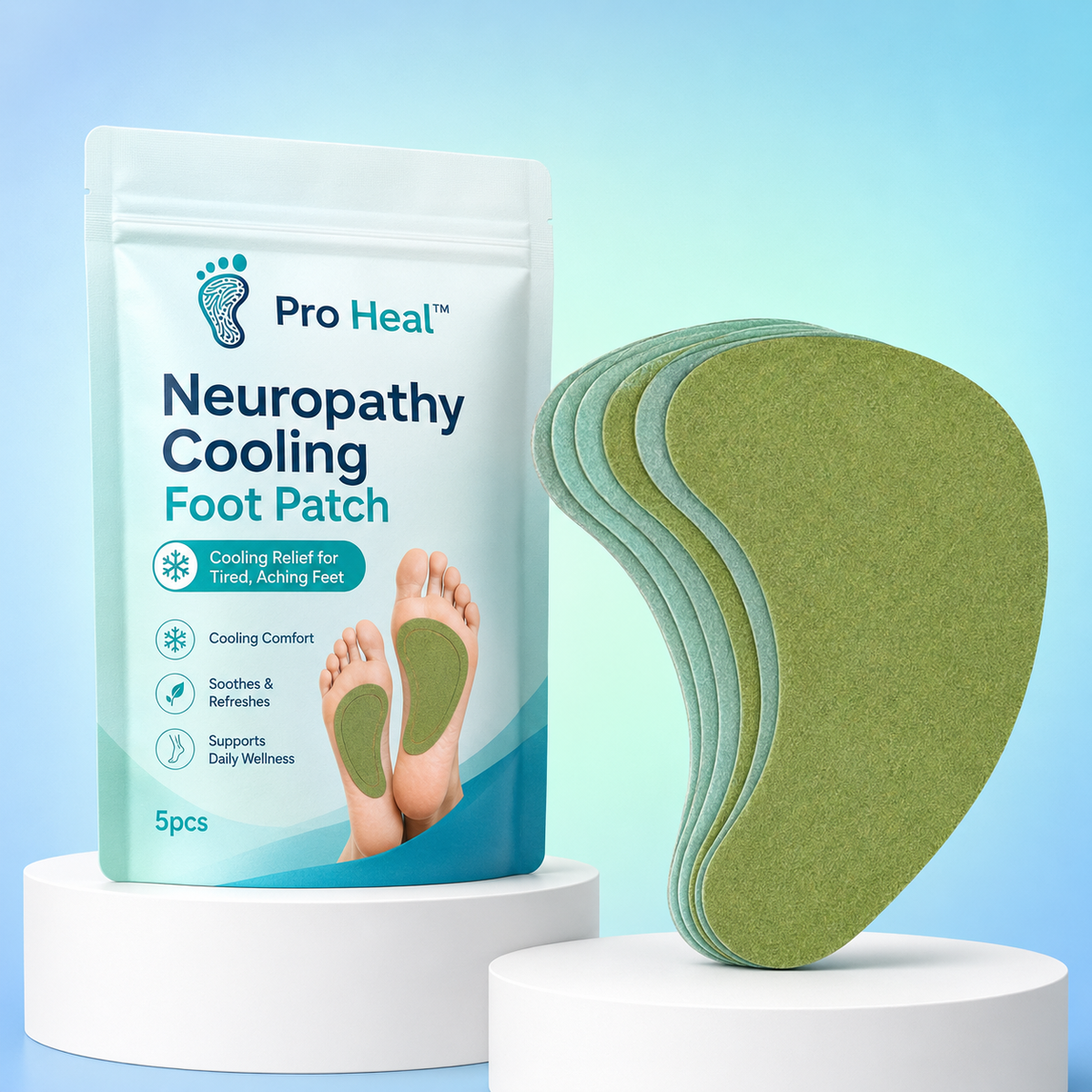 Pro Heal™ Cooling Foot Patch (Buy 1 get 1 Free)
