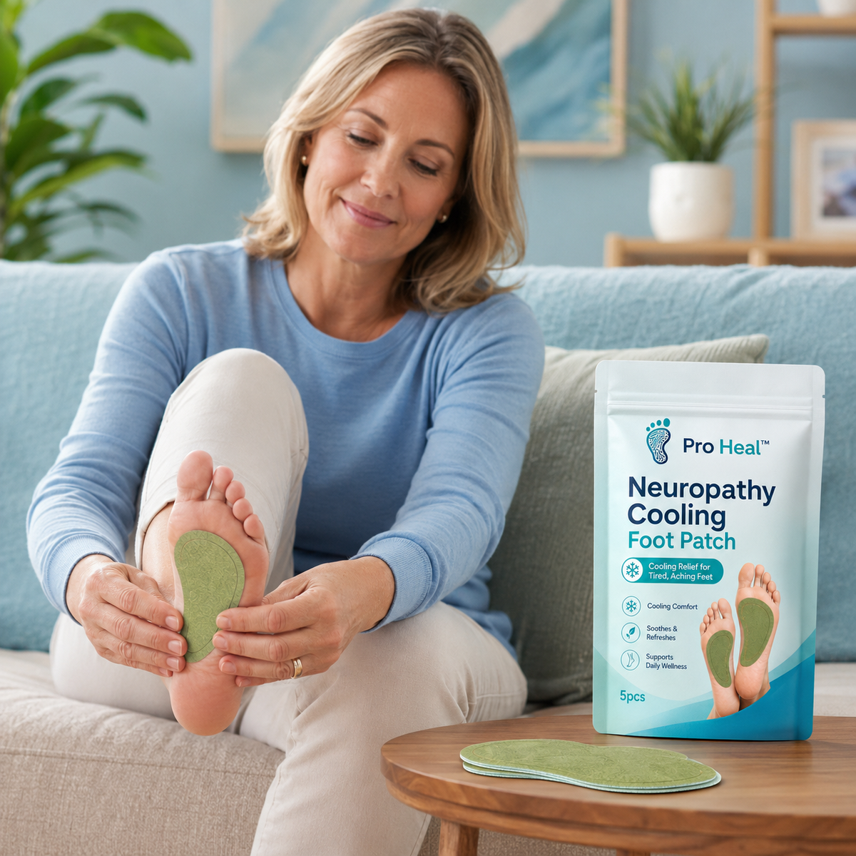 Pro Heal™ Cooling Foot Patch (Buy 1 get 1 Free)