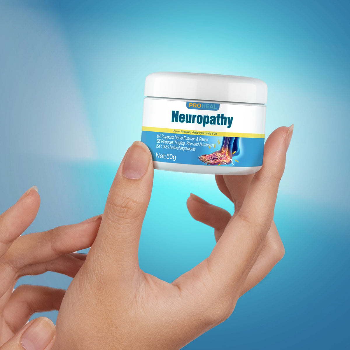 Neuropathy Nerve Healing Cream (Buy 1 get 1 FREE)