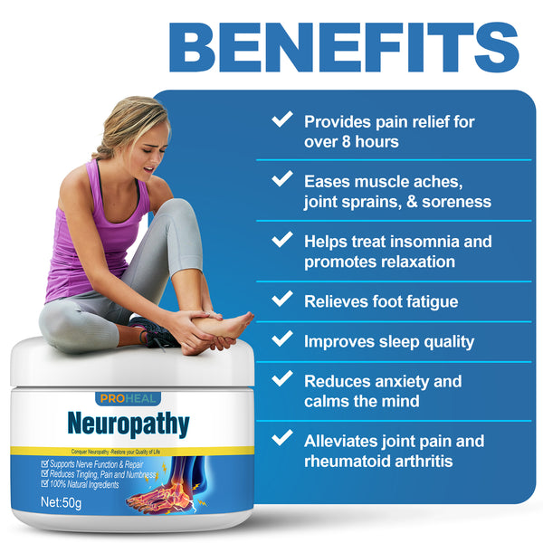 Neuropathy Nerve Healing Cream (Buy 1 get 1 FREE)
