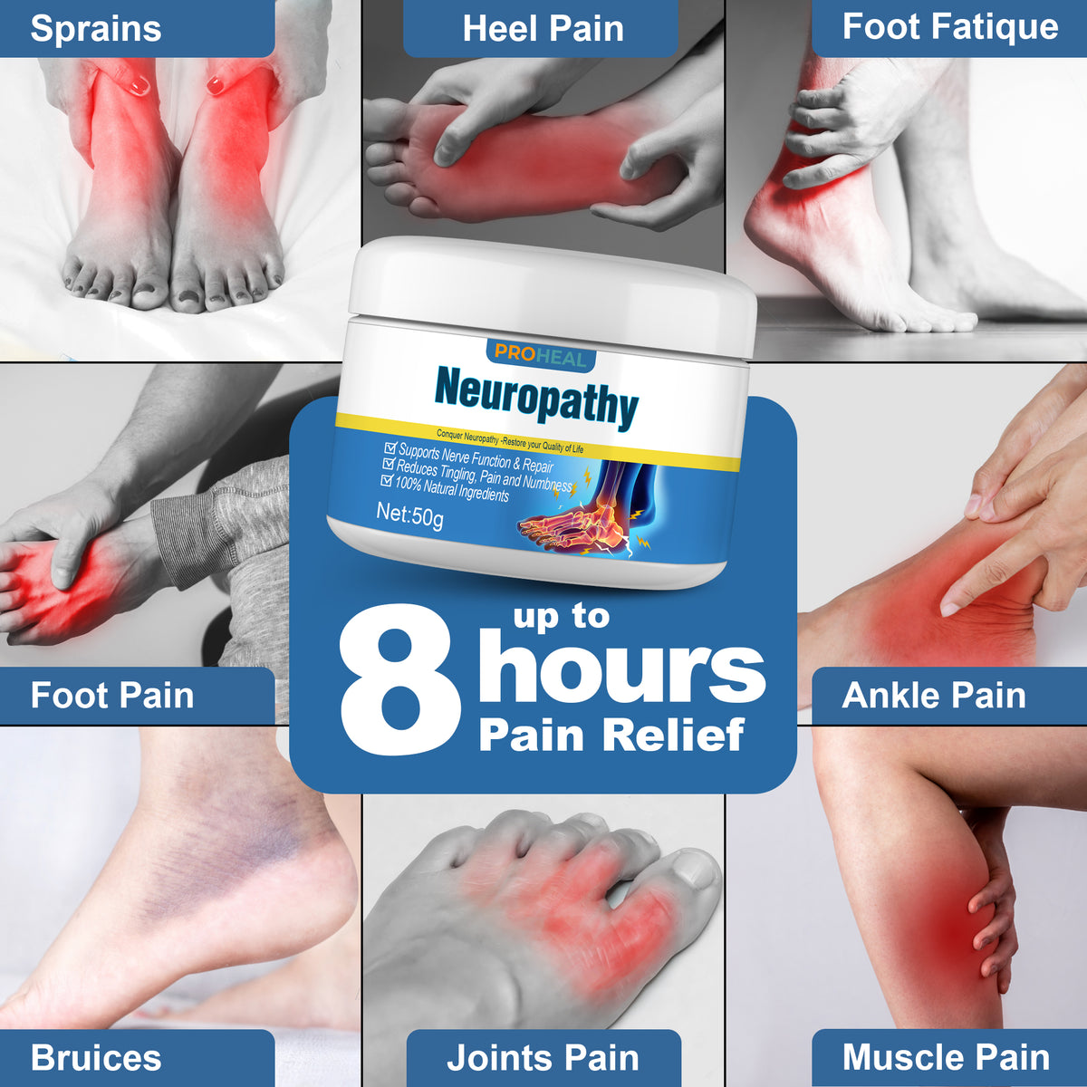 Neuropathy Nerve Healing Cream (Buy 1 get 1 FREE)