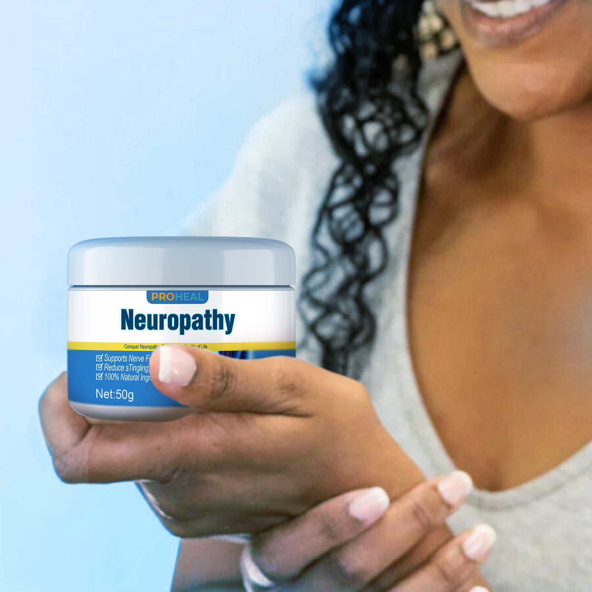 Neuropathy Nerve Healing Cream (Buy 1 get 1 FREE)
