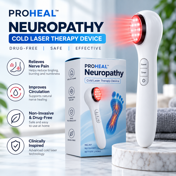 ProHeal™ Neuropathy Cold Laser Therapy Device (FDA Approved Technology)