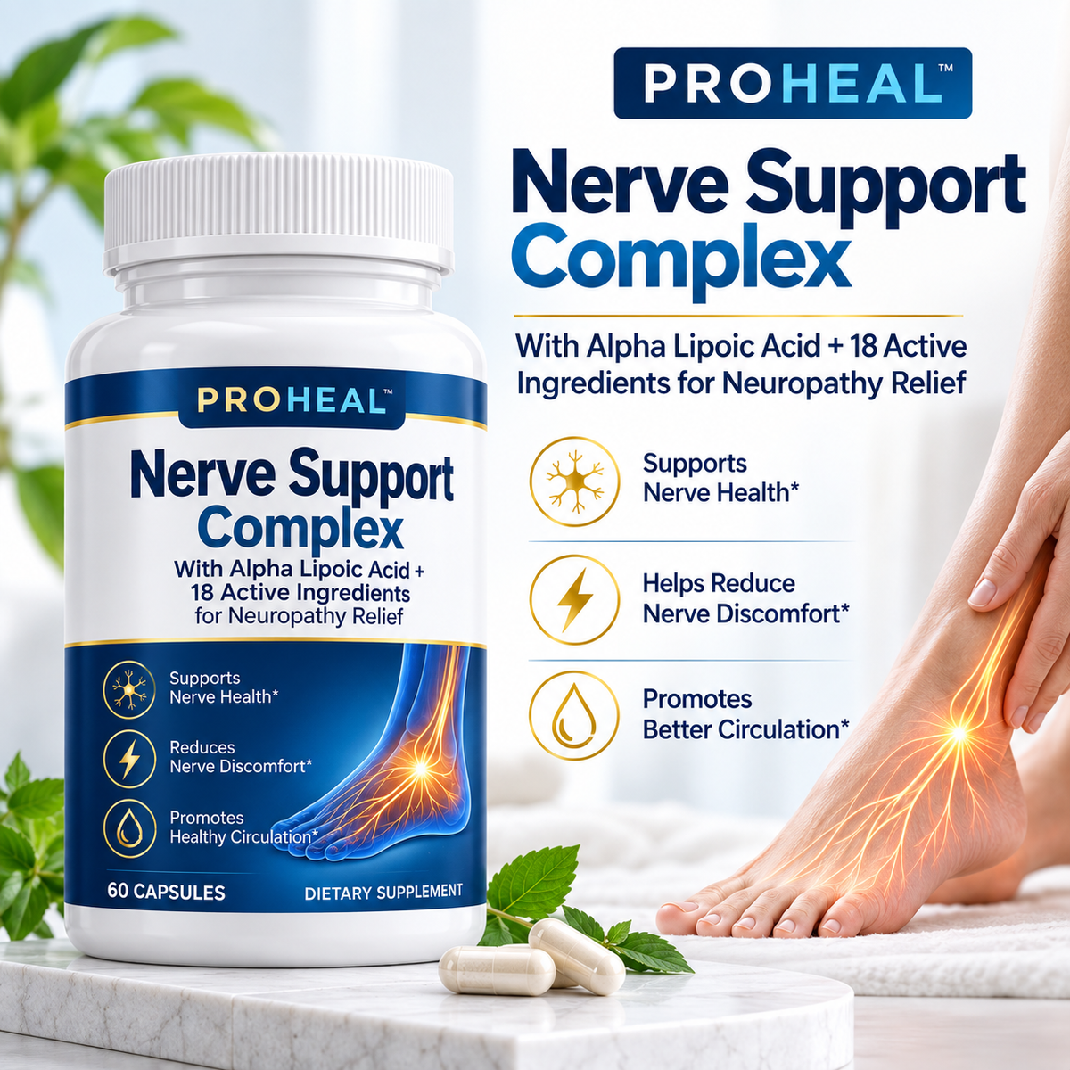 ProHeal™ Nerve Support Stack (NEW Maximum Strength Formula)