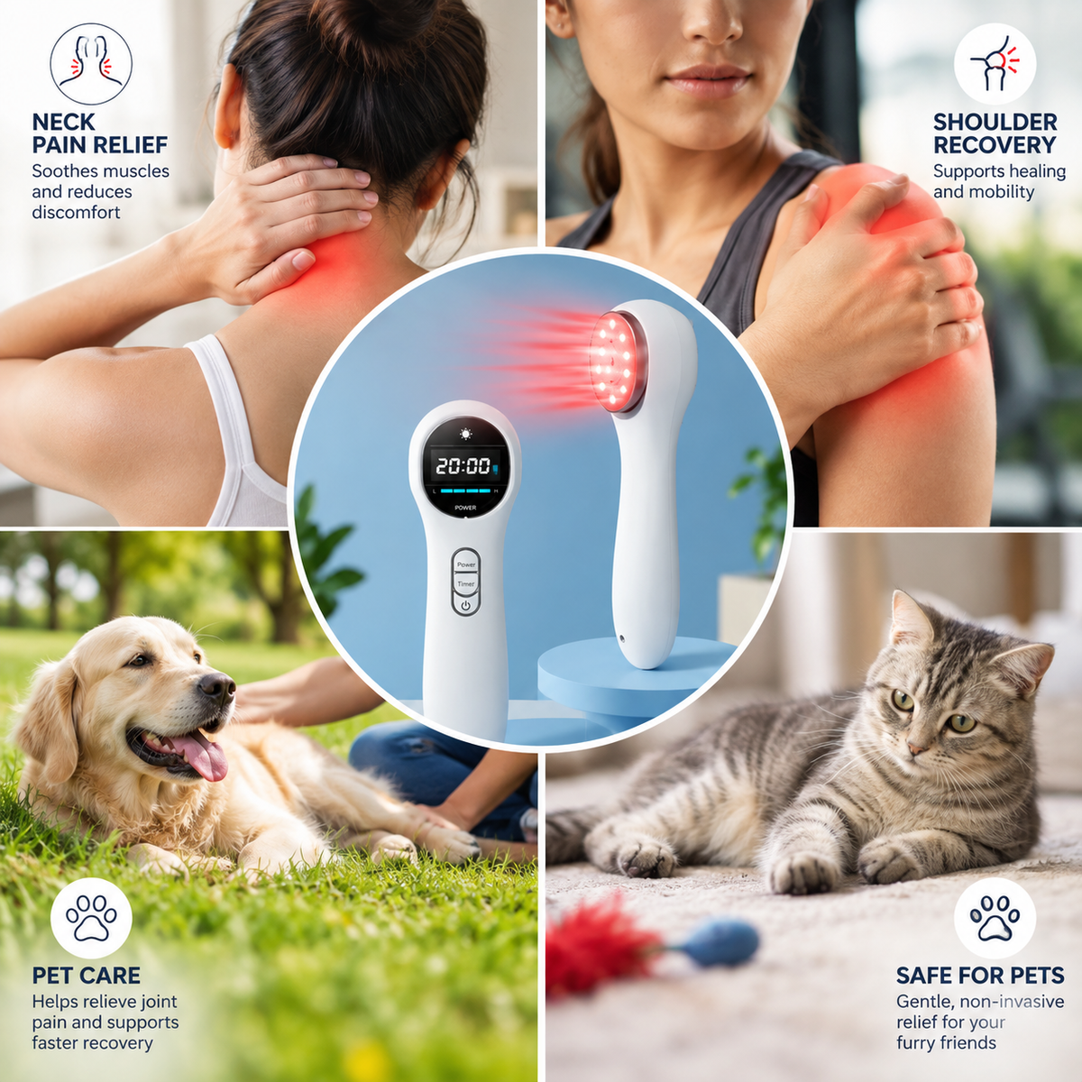 ProHeal™ Neuropathy Cold Laser Therapy Device (FDA Approved Technology)