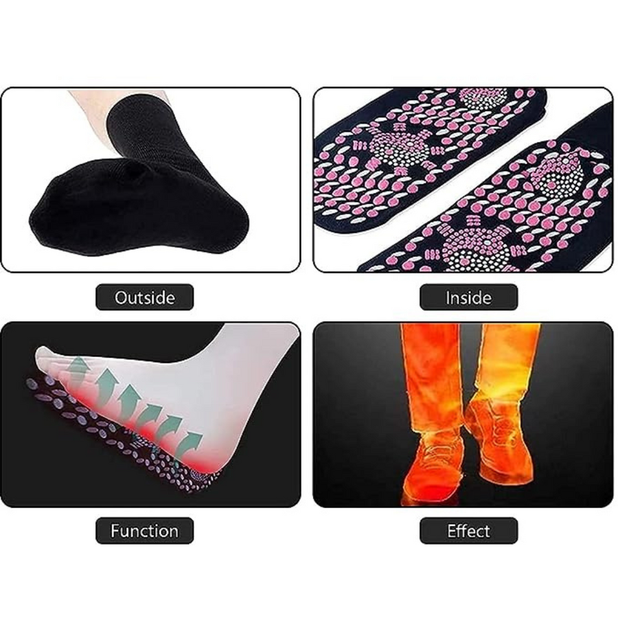 TMS Heat & Magnetic Neuropathy Socks – Proheal-innovations