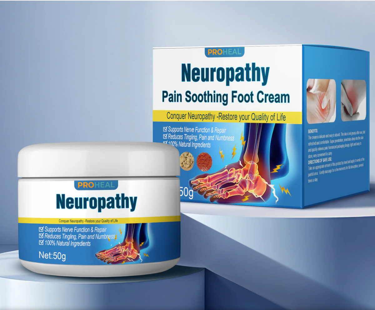 Neuropathy Nerve Healing Cream with Magnesium and 9+ effective Ingredients