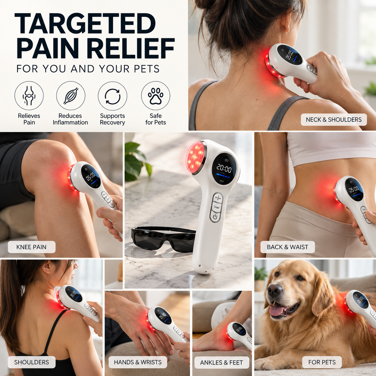 ProHeal™ Neuropathy Cold Laser Therapy Device (FDA Approved Technology)